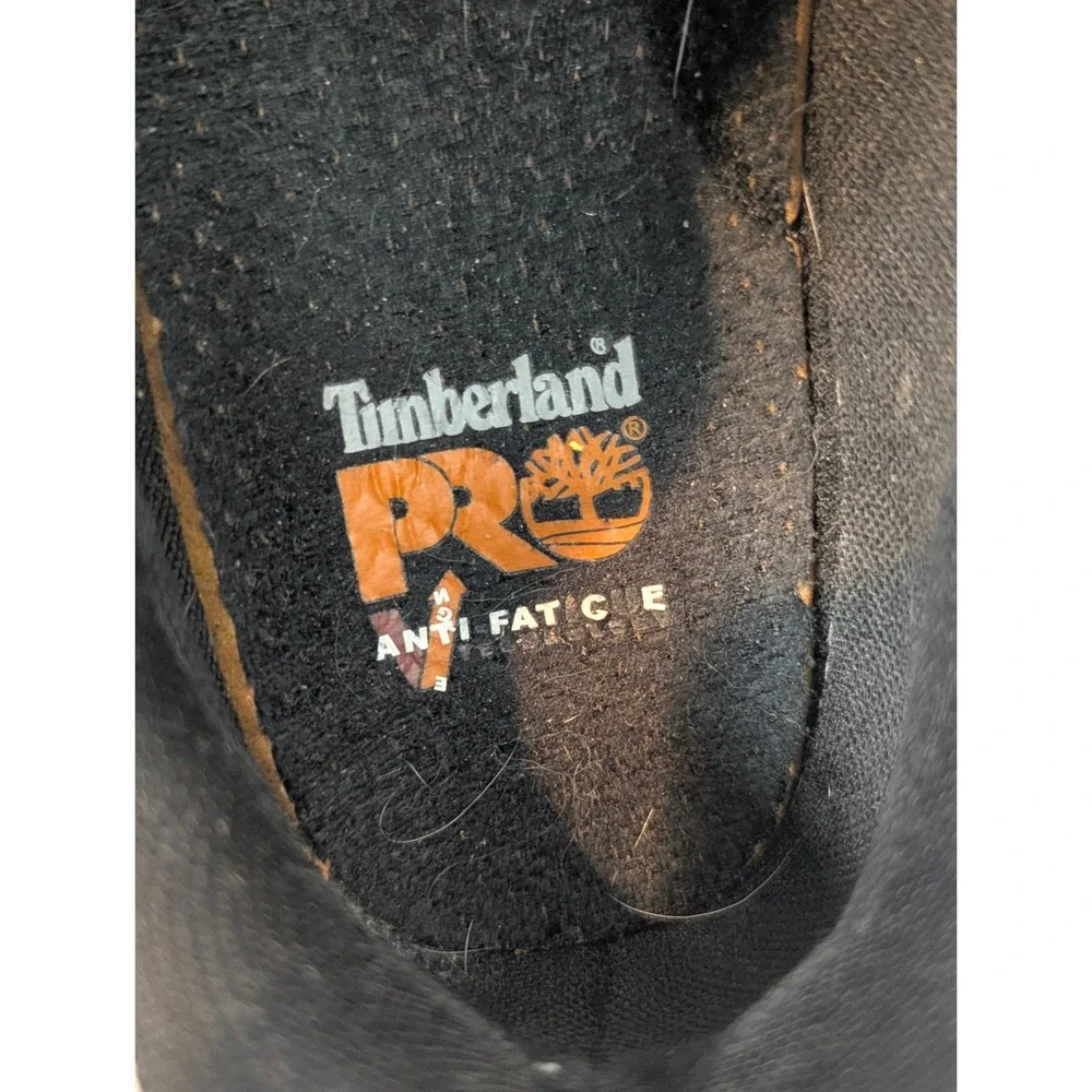 Timberland PRO Powertrain Sport Alloy Toe Work Shoes Mens 10.5 Black A176A EH